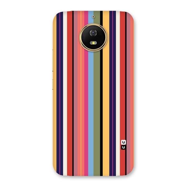 Wrapping Stripes Back Case for Moto G5s