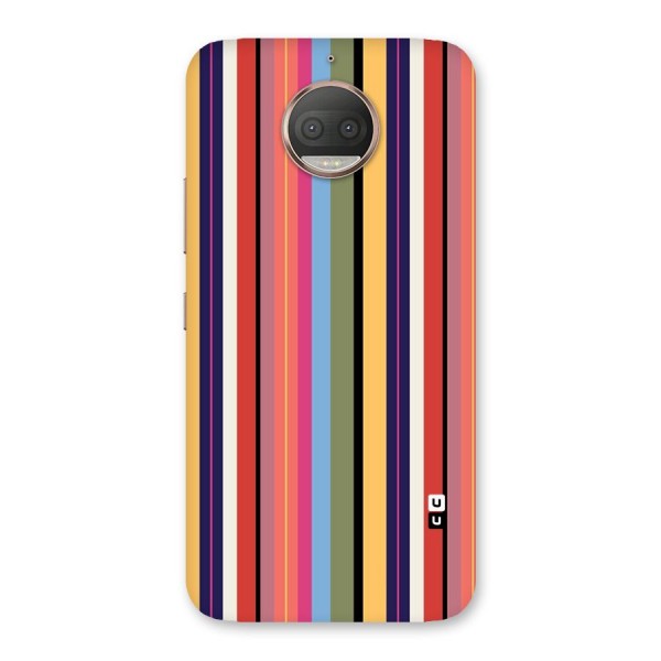 Wrapping Stripes Back Case for Moto G5s Plus