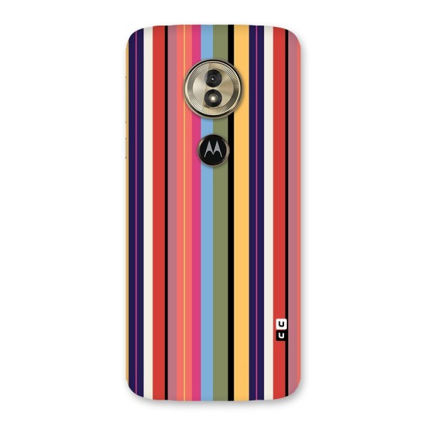 Wrapping Stripes Back Case for Moto G6 Play