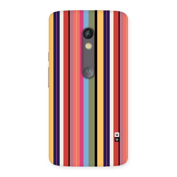 Wrapping Stripes Back Case for Moto X Play