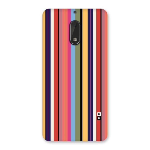 Wrapping Stripes Back Case for Nokia 6