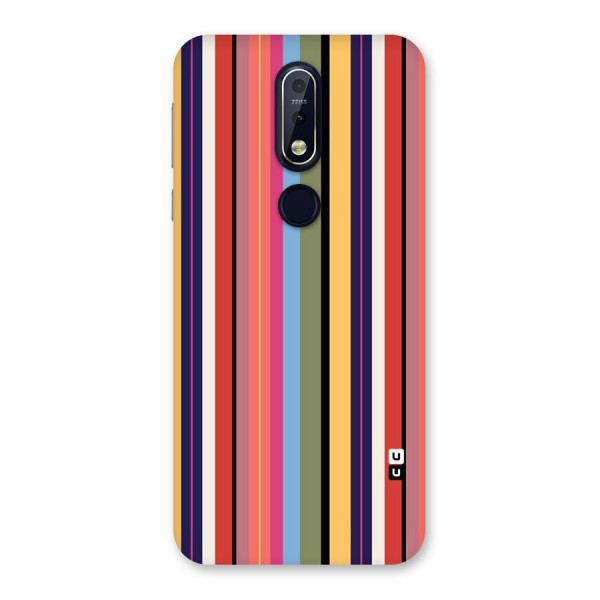 Wrapping Stripes Back Case for Nokia 7.1