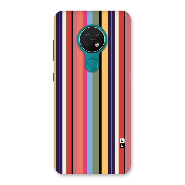 Wrapping Stripes Back Case for Nokia 7.2