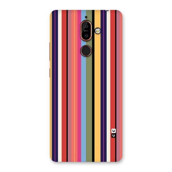 Wrapping Stripes Back Case for Nokia 7 Plus