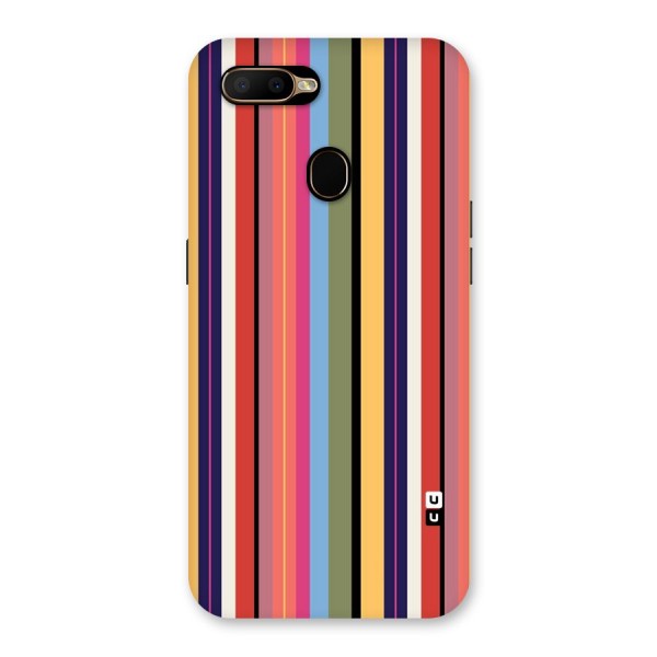 Wrapping Stripes Back Case for Oppo A5s