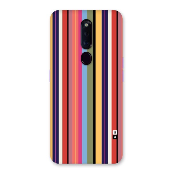Wrapping Stripes Back Case for Oppo F11 Pro
