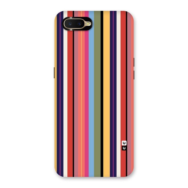 Wrapping Stripes Back Case for Oppo K1
