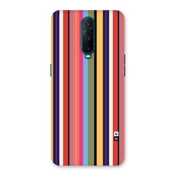 Wrapping Stripes Back Case for Oppo R17 Pro