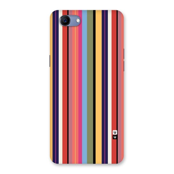 Wrapping Stripes Back Case for Oppo Realme 1