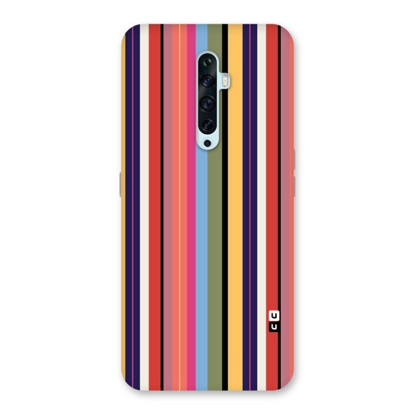 Wrapping Stripes Back Case for Oppo Reno2 F