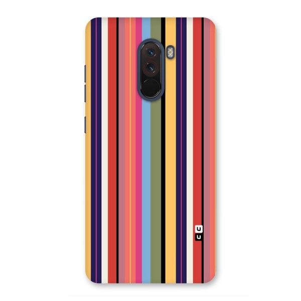 Wrapping Stripes Back Case for Poco F1