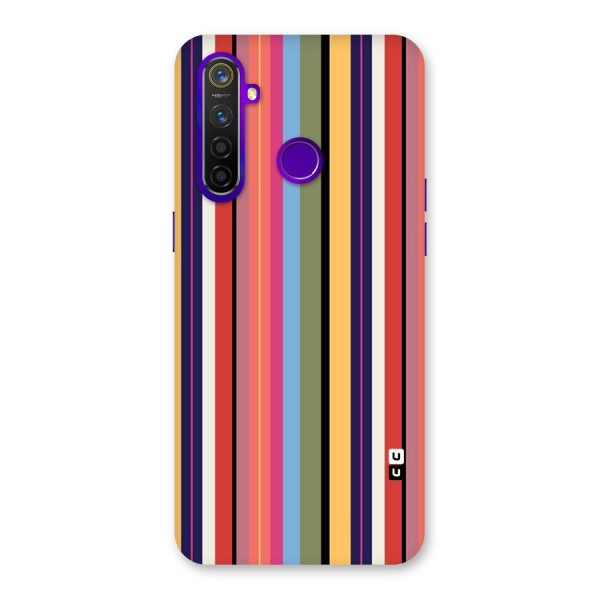Wrapping Stripes Back Case for Realme 5 Pro