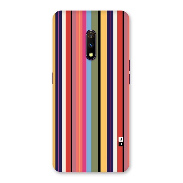 Wrapping Stripes Back Case for Realme X
