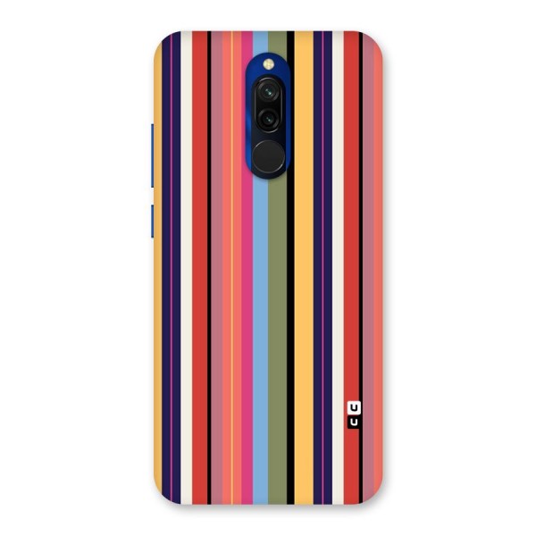 Wrapping Stripes Back Case for Redmi 8