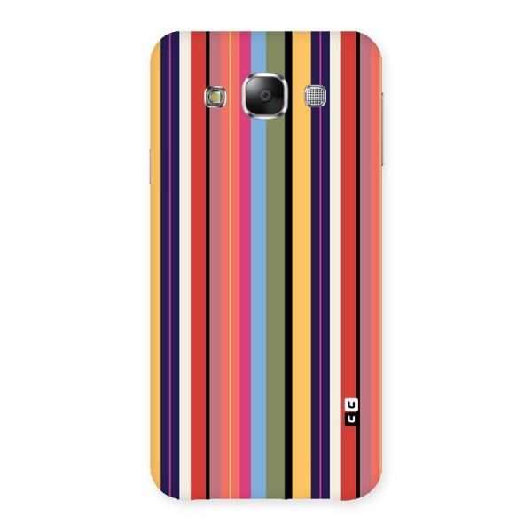 Wrapping Stripes Back Case for Samsung Galaxy E5
