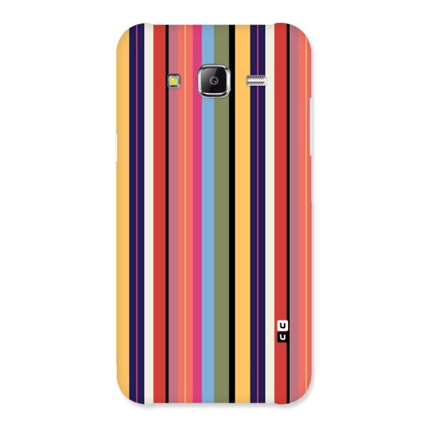 Wrapping Stripes Back Case for Samsung Galaxy J2 Prime