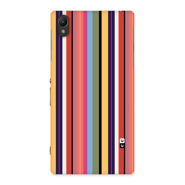 Wrapping Stripes Back Case for Sony Xperia Z1