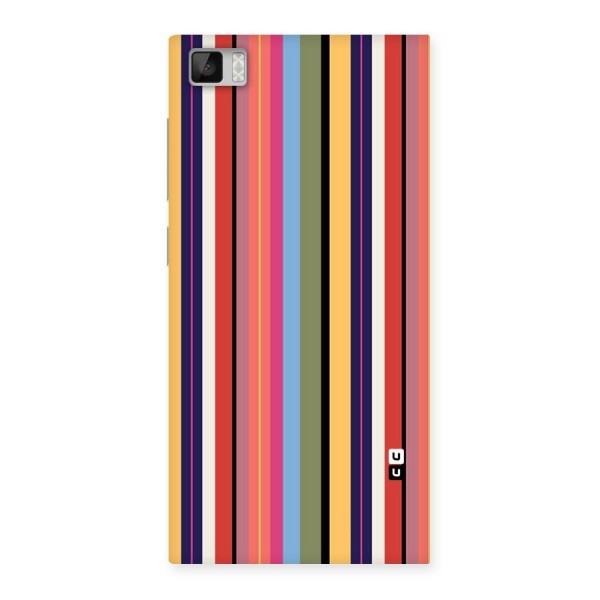 Wrapping Stripes Back Case for Xiaomi Mi3
