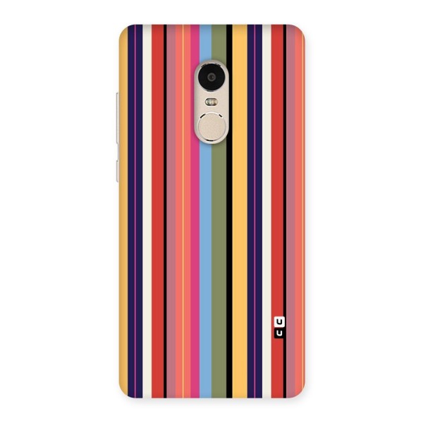 Wrapping Stripes Back Case for Xiaomi Redmi Note 4