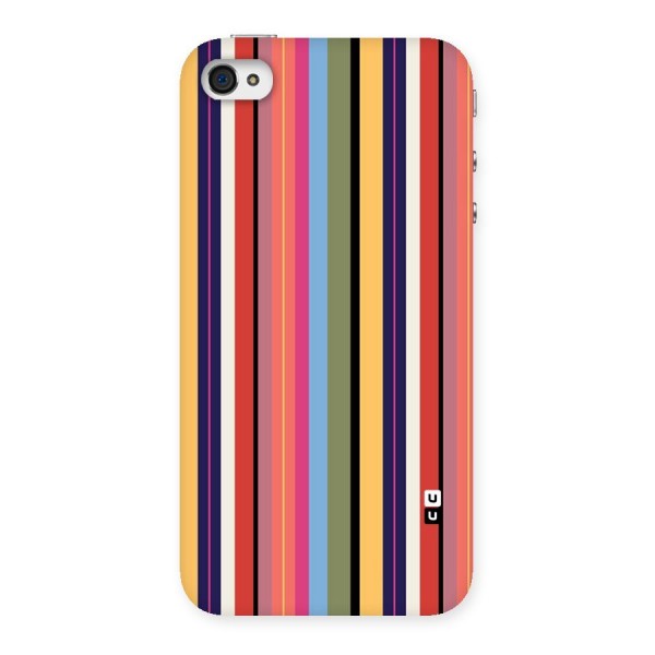Wrapping Stripes Back Case for iPhone 4 4s