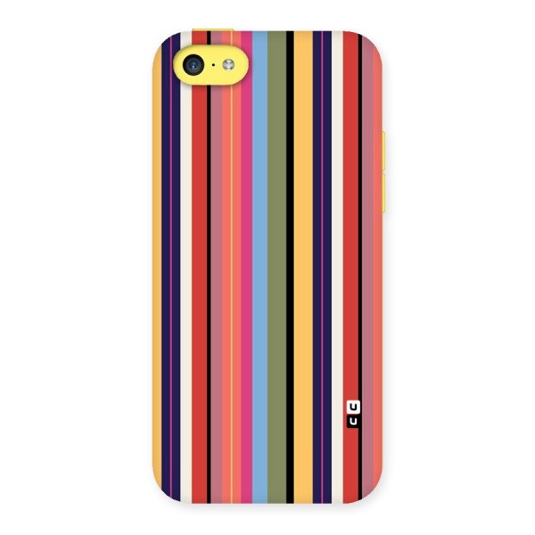 Wrapping Stripes Back Case for iPhone 5C