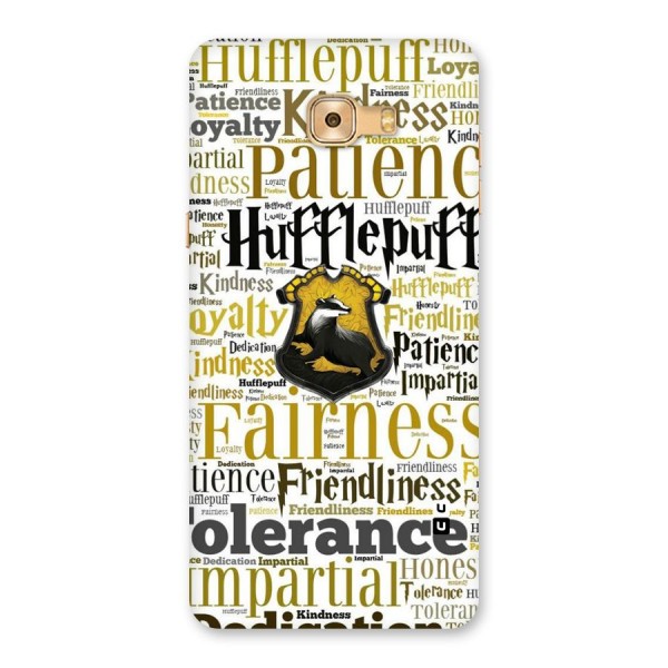 Yellow Fairness Back Case for Galaxy C9 Pro