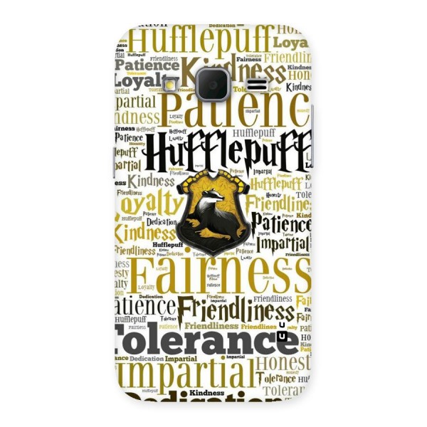 Yellow Fairness Back Case for Galaxy Core Prime