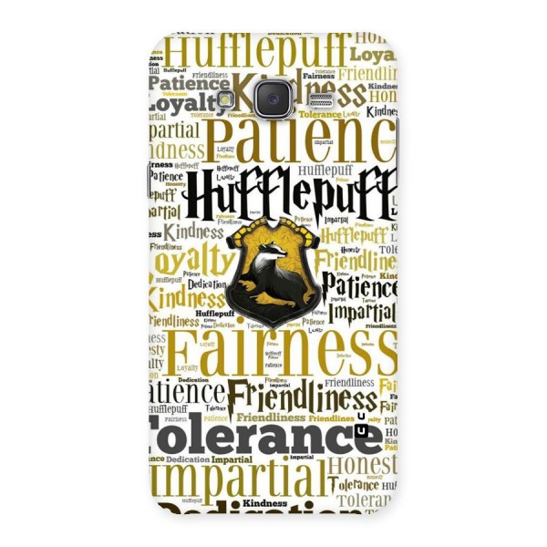 Yellow Fairness Back Case for Galaxy J7