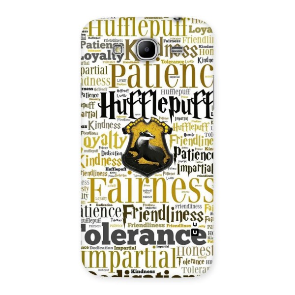 Yellow Fairness Back Case for Galaxy Mega 5.8