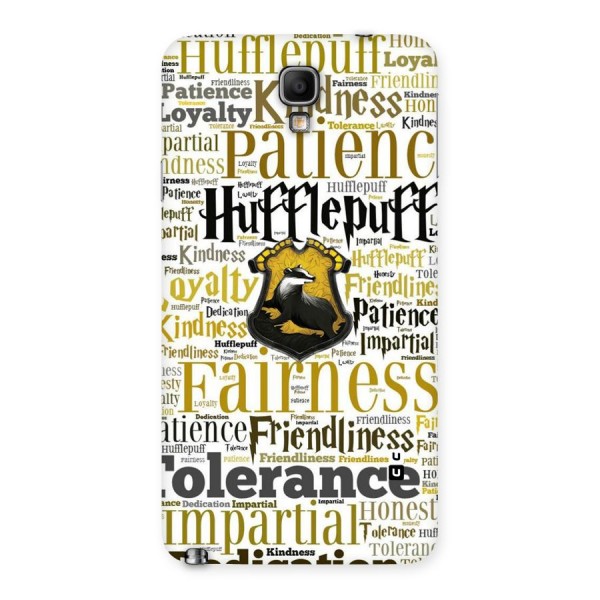 Yellow Fairness Back Case for Galaxy Note 3 Neo