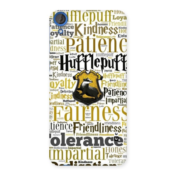 Yellow Fairness Back Case for HTC Desire 820
