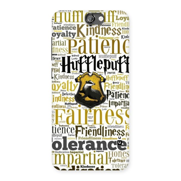 Yellow Fairness Back Case for HTC One A9