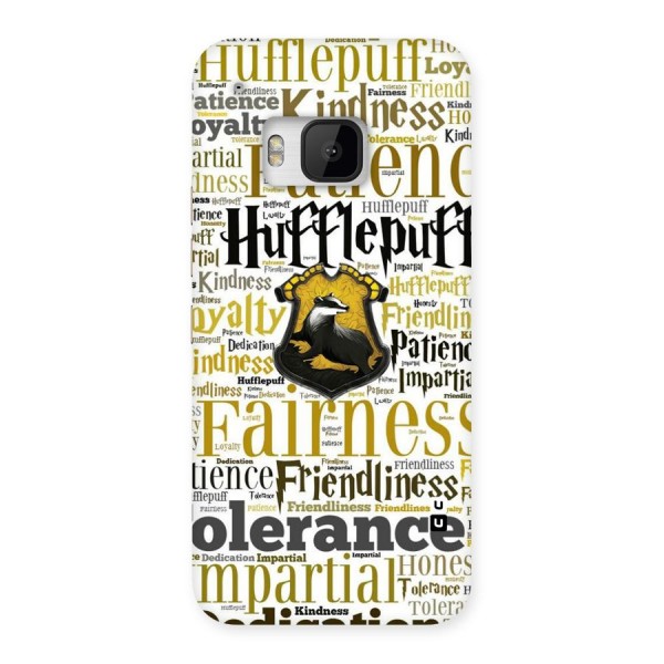 Yellow Fairness Back Case for HTC One M9