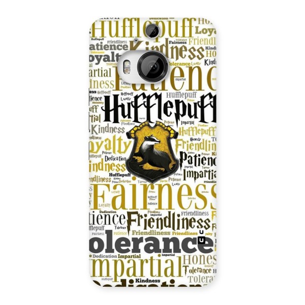 Yellow Fairness Back Case for HTC One M9 Plus