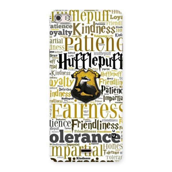 Yellow Fairness Back Case for Micromax Canvas Silver 5