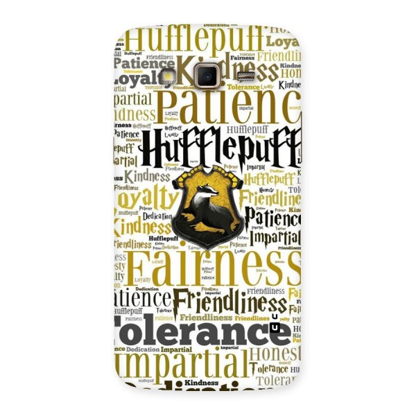 Yellow Fairness Back Case for Samsung Galaxy Grand 2