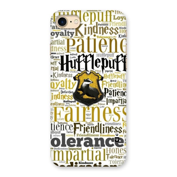Yellow Fairness Back Case for iPhone 7
