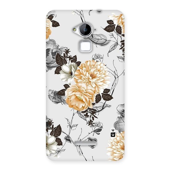 Yellow Floral Back Case for Coolpad Note 3