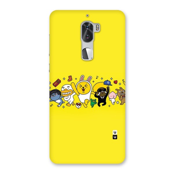 Yellow Friends Back Case for Coolpad Cool 1