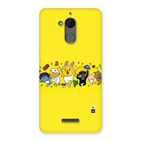Yellow Friends Back Case for Coolpad Note 5
