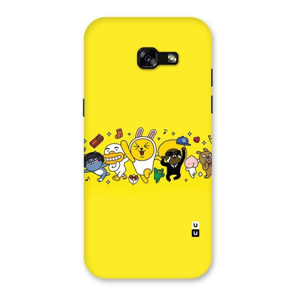 Yellow Friends Back Case for Galaxy A5 2017