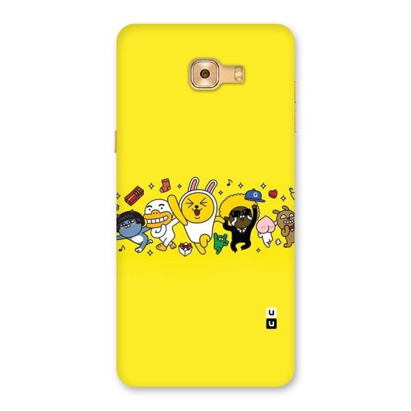 Yellow Friends Back Case for Galaxy C9 Pro