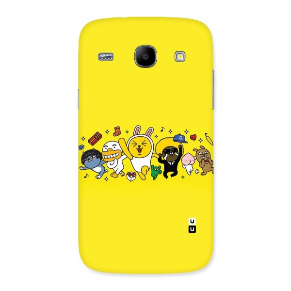 Yellow Friends Back Case for Galaxy Core