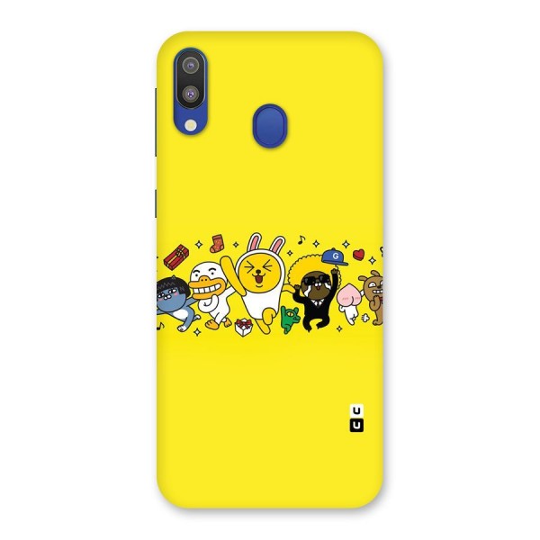 Yellow Friends Back Case for Galaxy M20