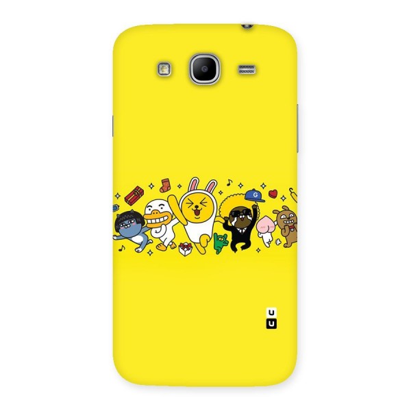 Yellow Friends Back Case for Galaxy Mega 5.8