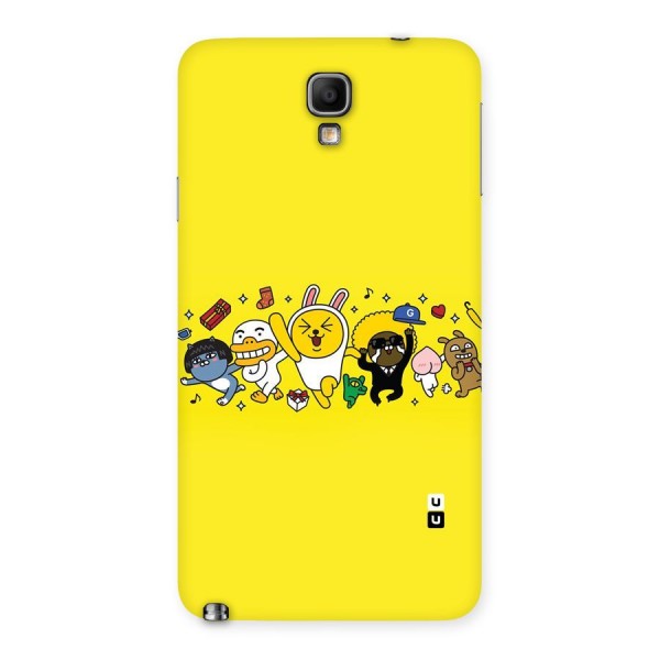 Yellow Friends Back Case for Galaxy Note 3 Neo