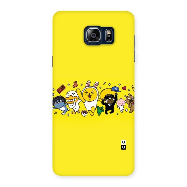 Yellow Friends Back Case for Galaxy Note 5