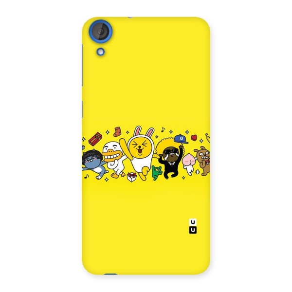 Yellow Friends Back Case for HTC Desire 820
