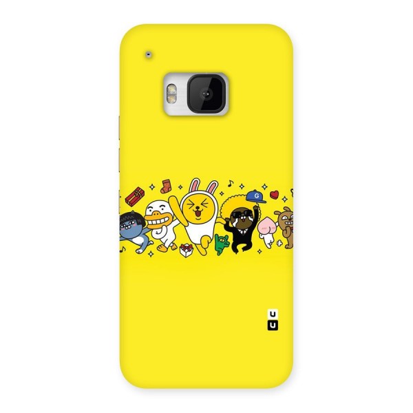 Yellow Friends Back Case for HTC One M9