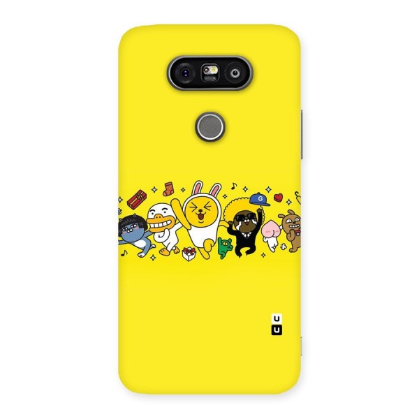 Yellow Friends Back Case for LG G5